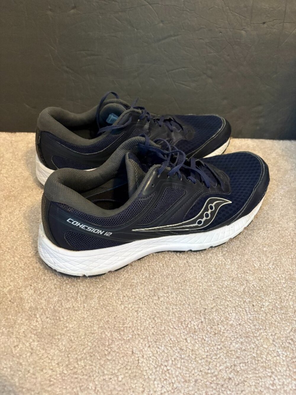 Saucony Versafoam Cohesion 12 Men's Running Shoes Size 13 Blue Black S20471-4